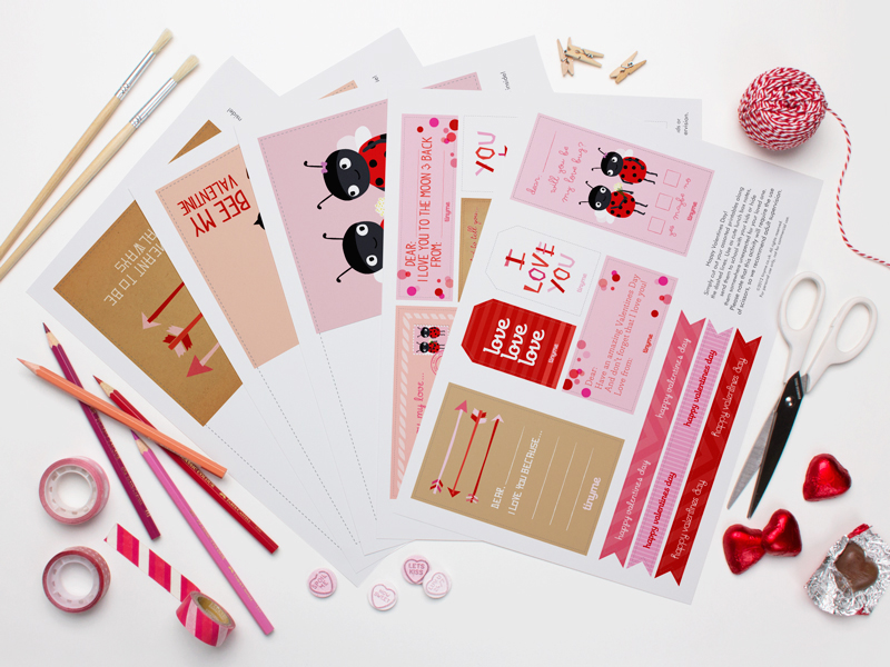 Free Valentines Day Printables | Tinyme Blog