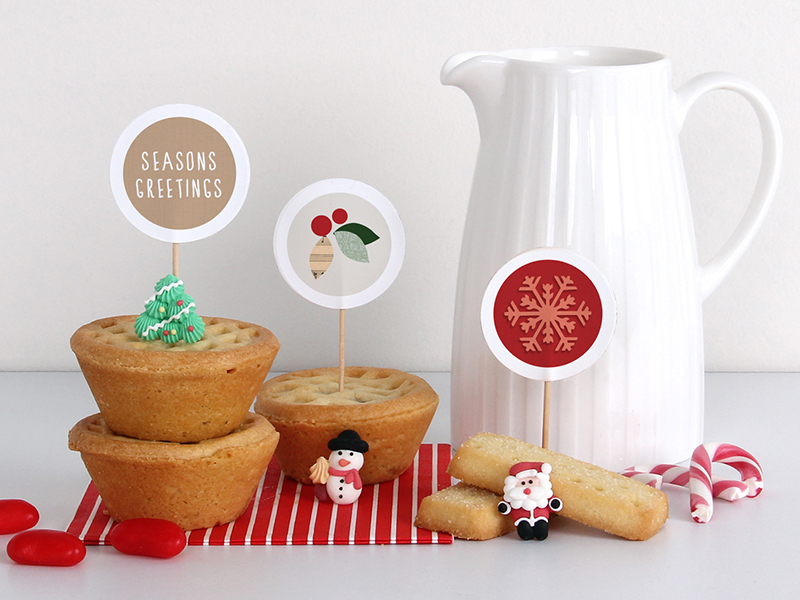 Christmas Printable Toppers | Tinyme Blog