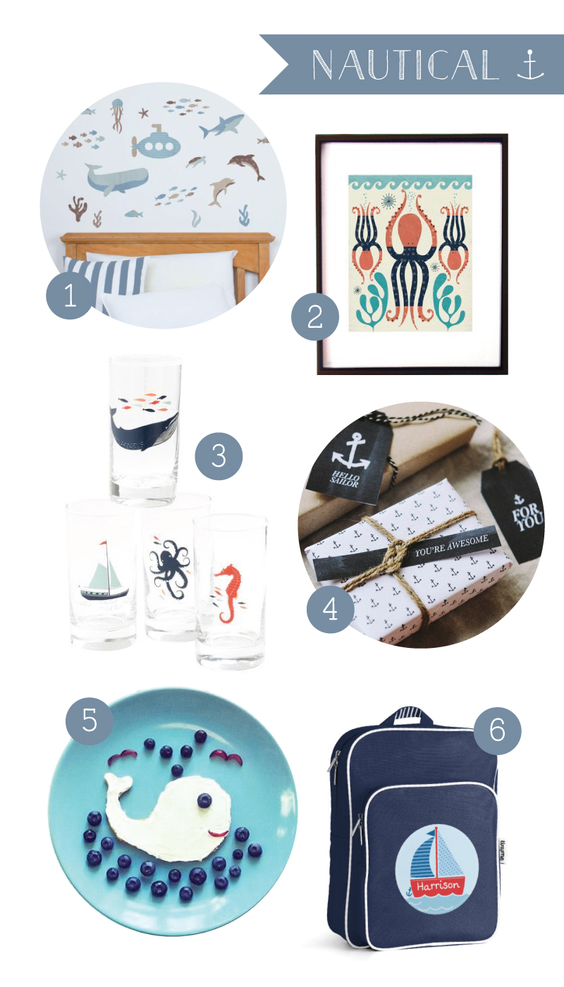 We're Loving... Nautical themes | Tinyme Blog