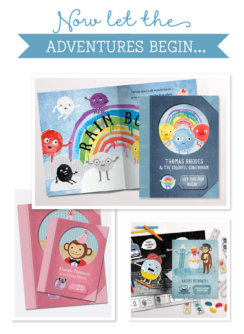 Personalised Story Books from Tinyme