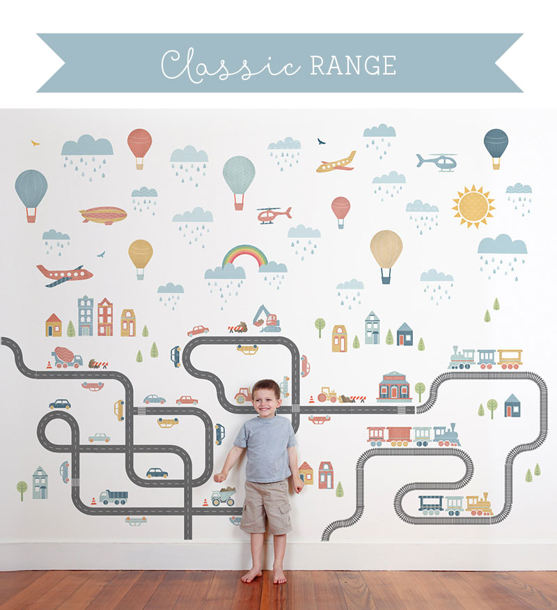 Classic Range - Tinyme Wall Decals