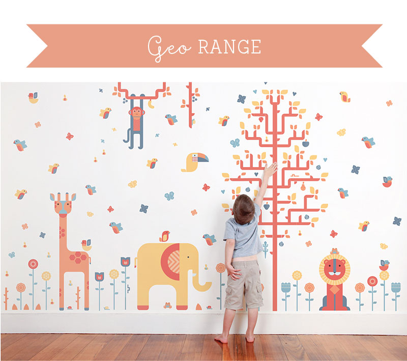 Geo Range - Tinyme Wall Decals