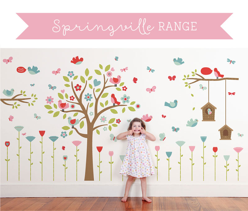 Springville Range - Tinyme Wall Decals