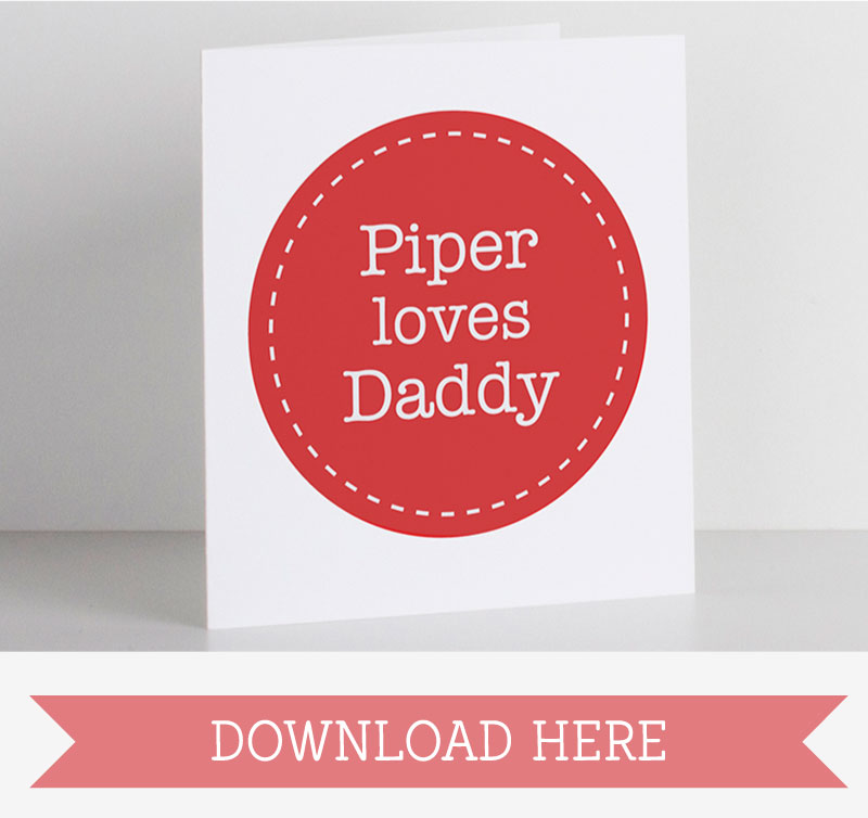 Free Personalised Fathers Day Cards | Tinyme Blog