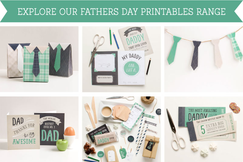Explore the Fathers Day Printables Range | Tinyme Blog