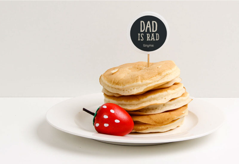 Free Fathers Day Printable Cupcake Toppers | Tinyme Blog