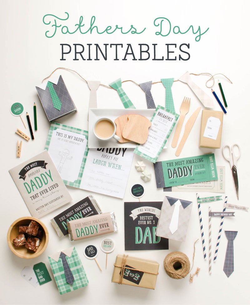 FREE Fathers Day Printables ~ Tinyme
