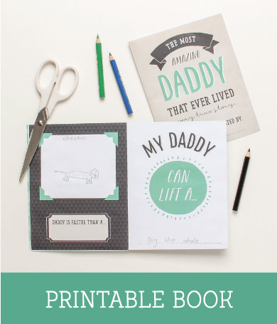 FREE Fathers Day Printable Book ~ Tinyme