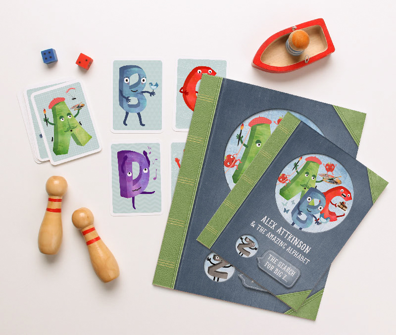 'The Amazing Alphabet' Storybook & Free Printable Playing Cards