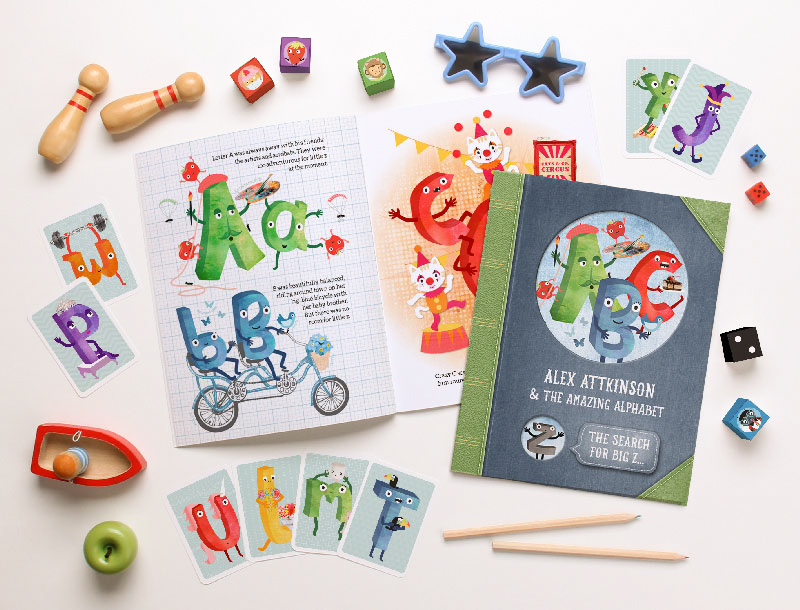 'The Amazing Alphabet' Personalised Storybook & Free Alphabet Printables