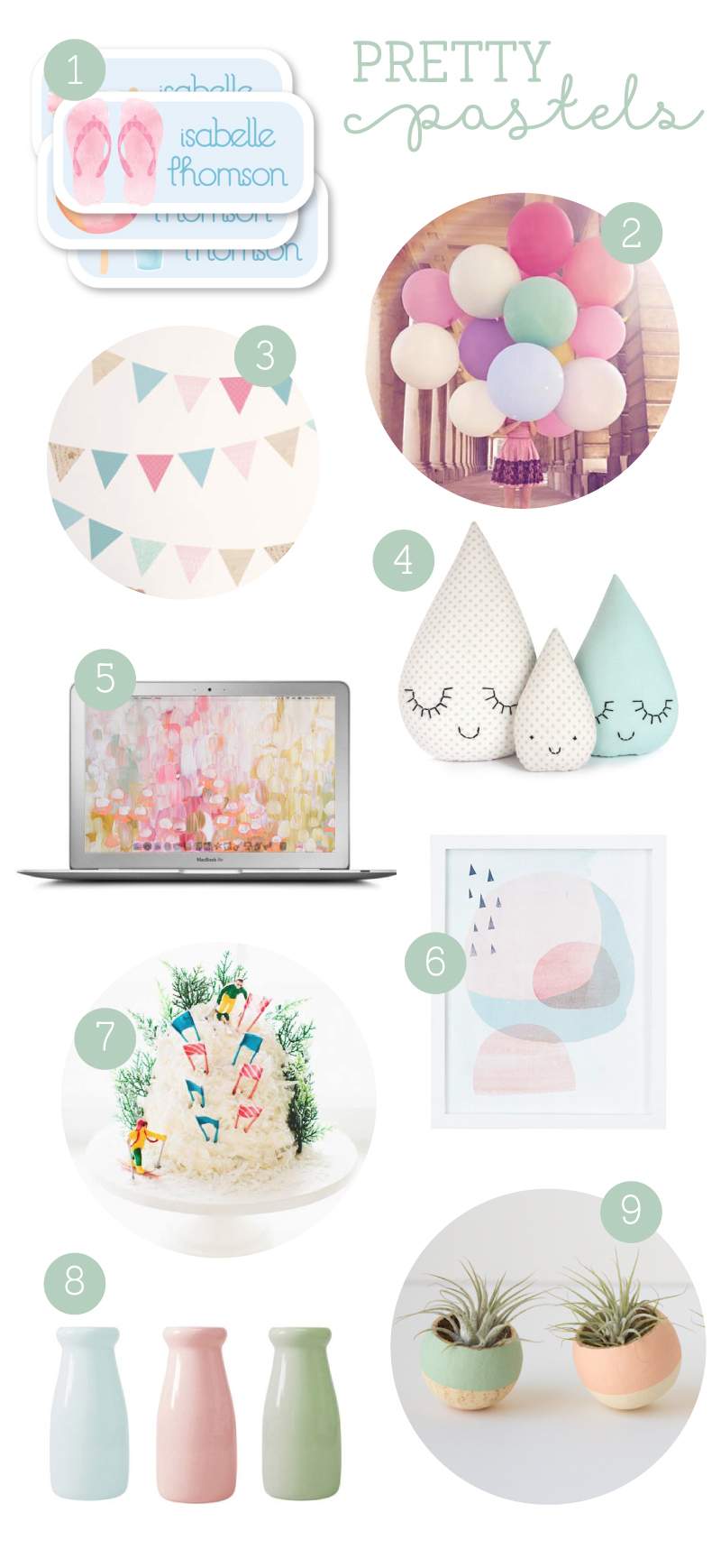 We're Loving... Pretty Pastels theme | Tinyme Blog