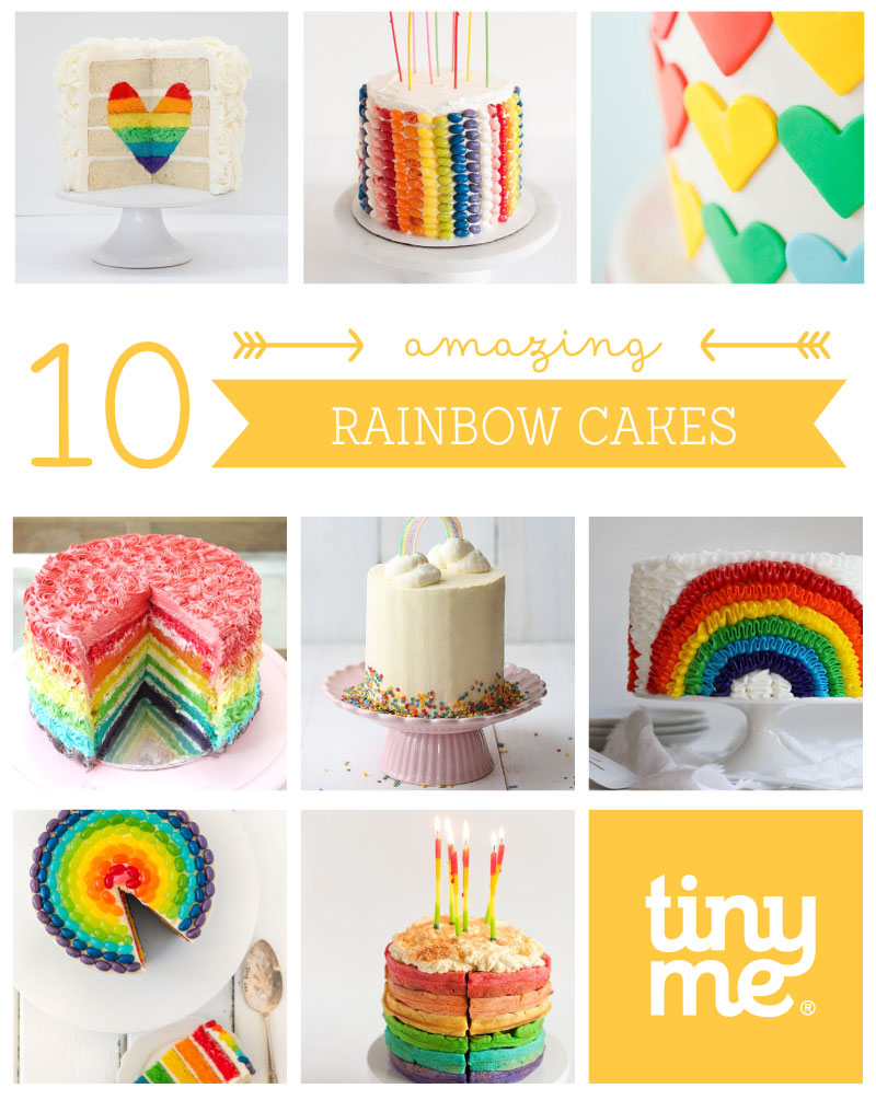 10 Rainbow Cakes - Tinyme Blog