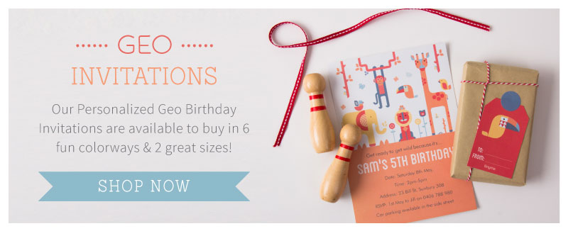Geo Personalized Party Invitations ~ Tinyme