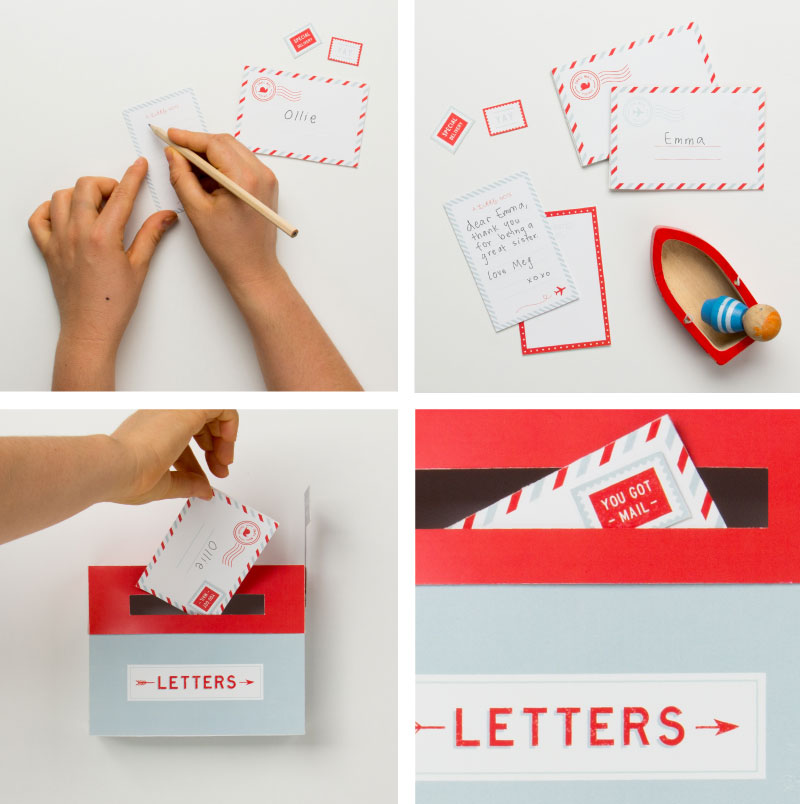 'Play Mail' Free Mailbox Printables | Tinyme Blog