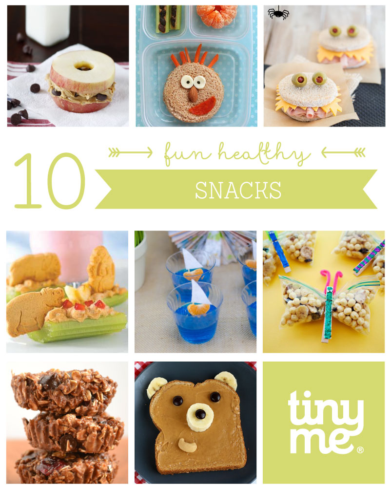 10 Fun Healthy Snacks Part 2 - Tinyme Blog