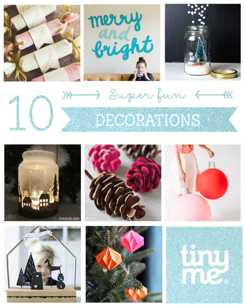 10 Fun Christmas Decorations - Tinyme Blog