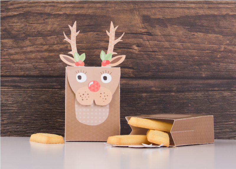 Free Reindeer Christmas Gift Bags - Tinyme Blog