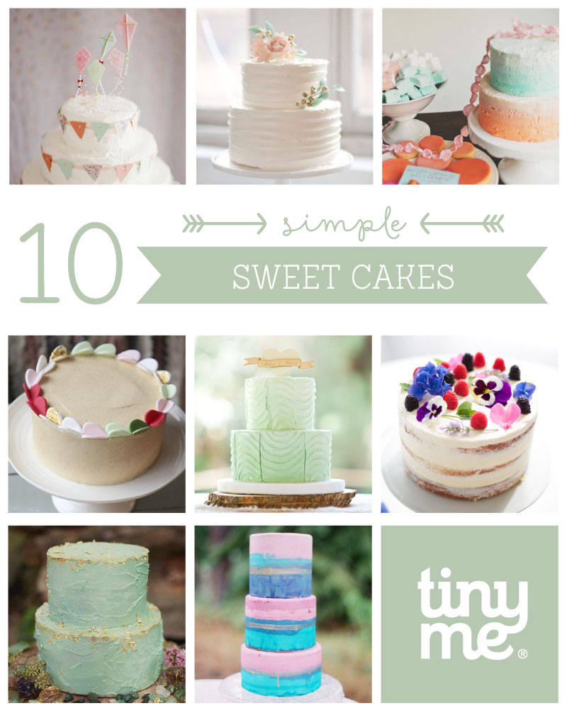 10 Simply Sweet Cakes - Tinyme Blog