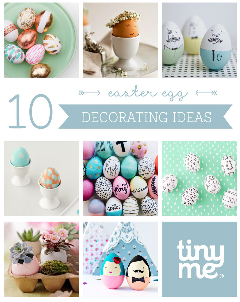 10 Easter Egg Decorating Ideas - Tinyme Blog