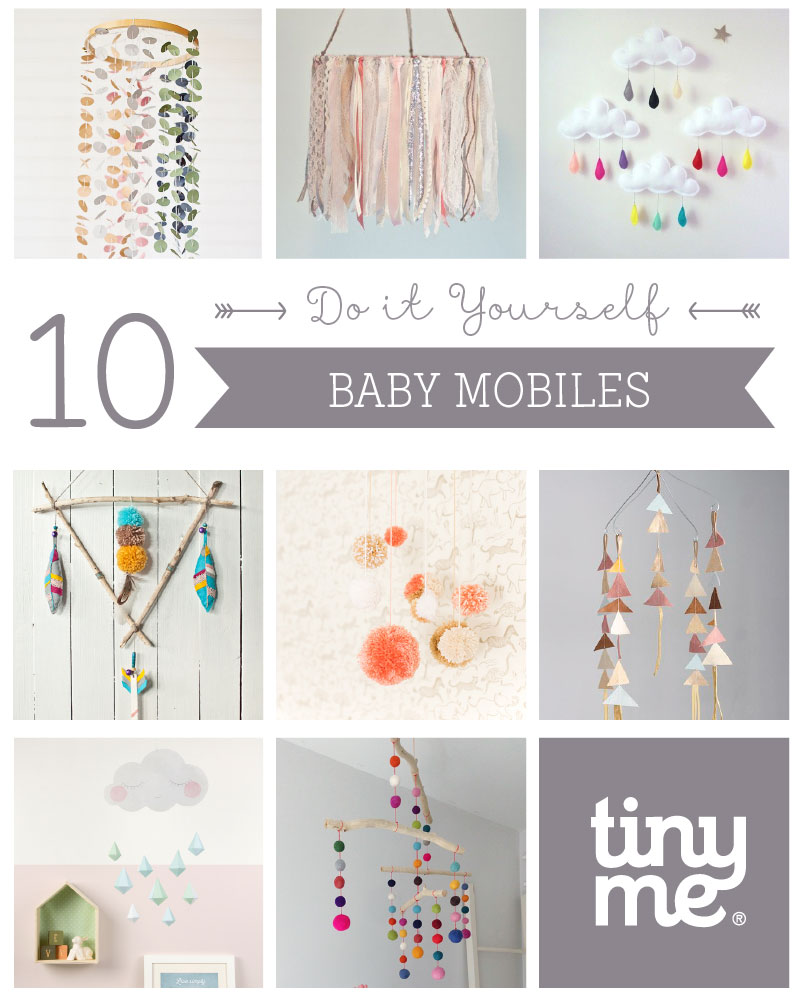 10 DIY Baby Mobiles