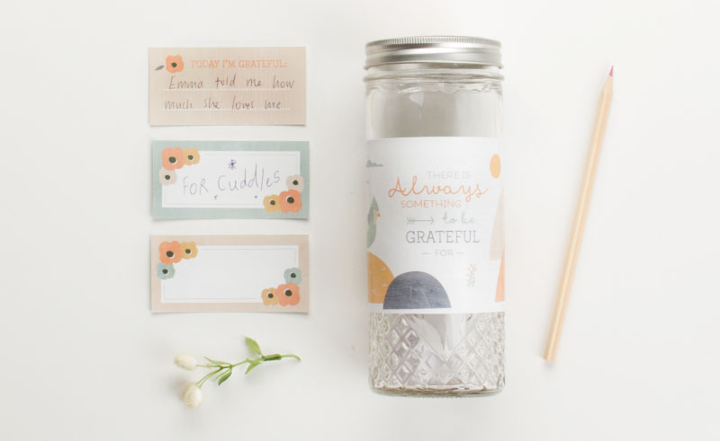 Gratitude Jar Printables