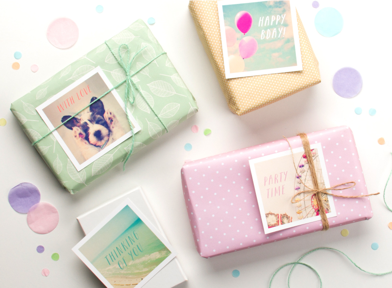 Free Pastel Photo Gift Tag Printables