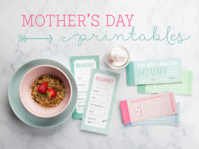 Tinyme Mother's Day Printables