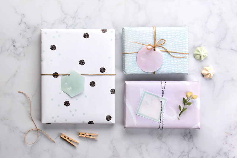Free Oh So Pretty Printable Wrapping Paper