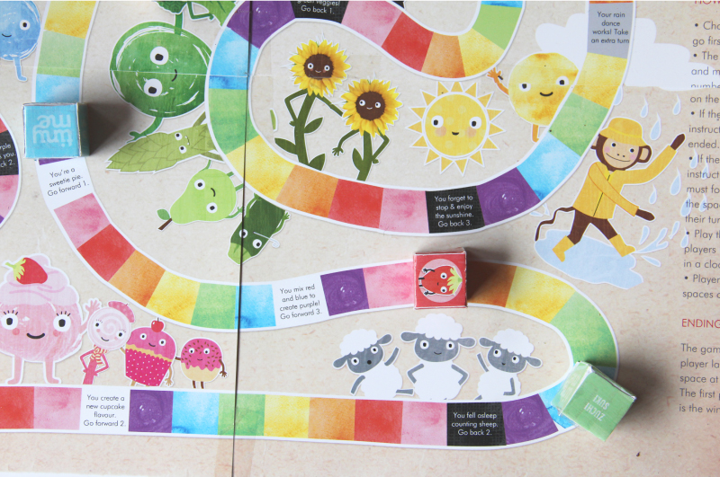Colourful Contest Board Game Printable