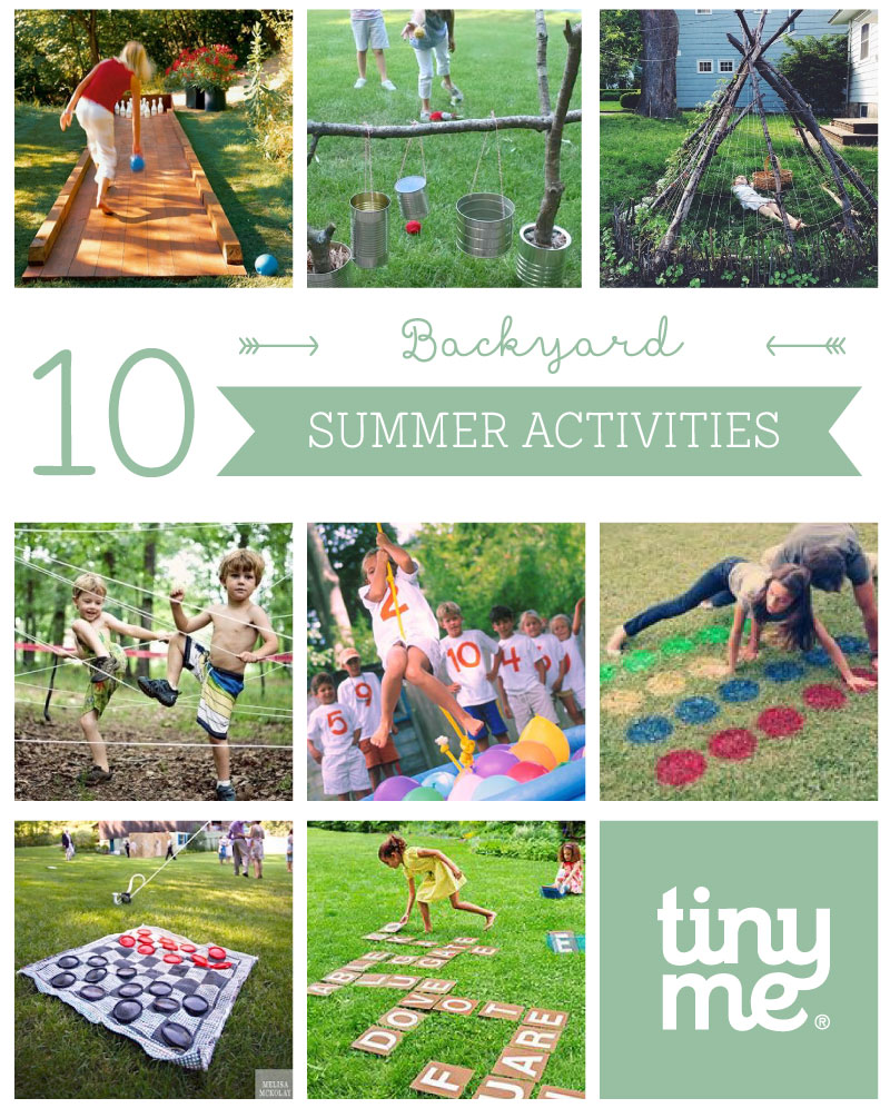 10 Backyard Summer Activities