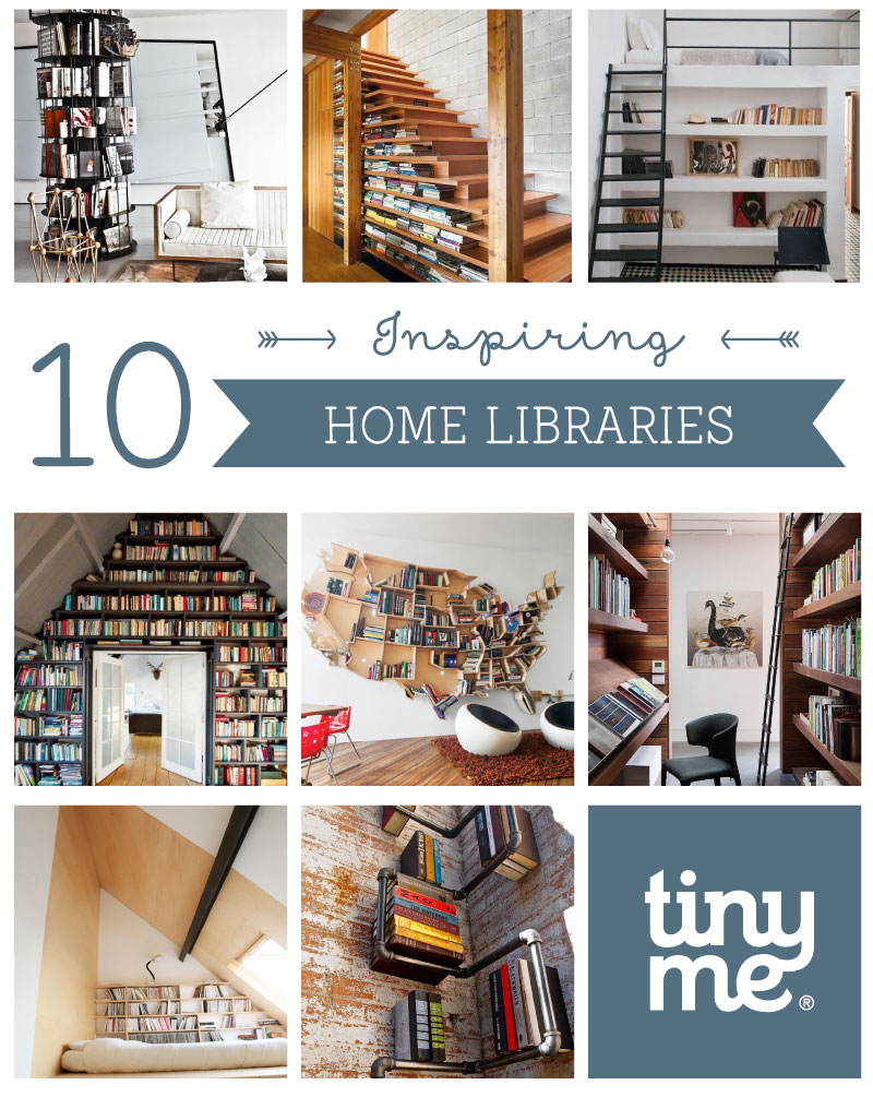 10 Inspiring Home Libraries