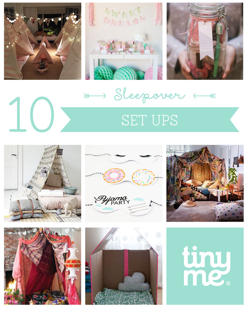 10 Sleepover set ups