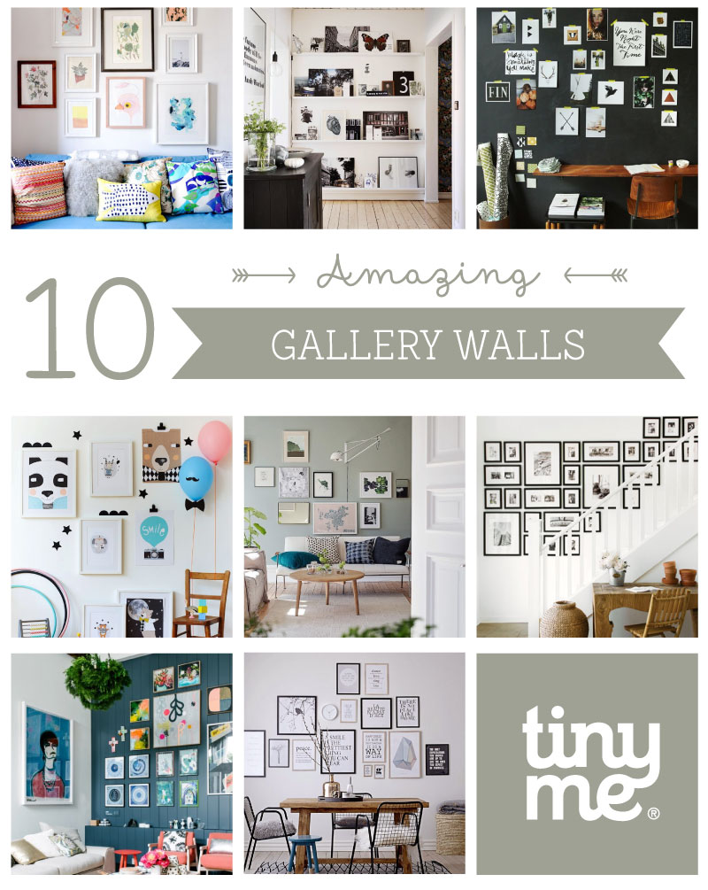 10 Amazing Gallery Walls
