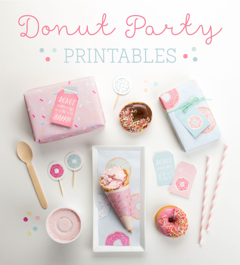 Free Donut Party Printables Tinyme Blog