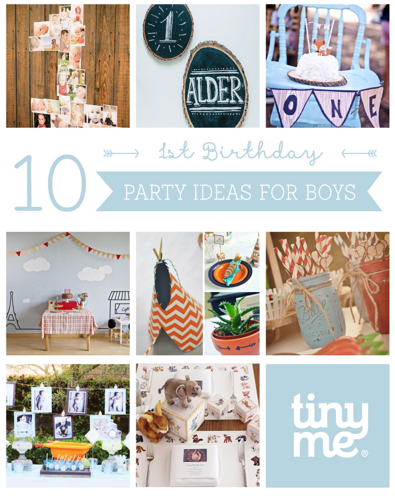 10 1st Birthday Party Ideas for Boys