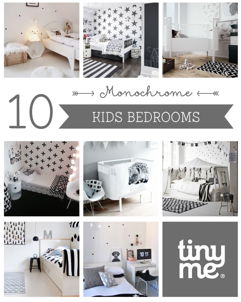 10 Monochrome Kids Rooms