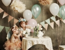 Gorgeous tea party set up | 10 1st Birthday Party Ideas for Girls Part 2 - Tinyme Blog