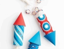 Lively rockets favor | 10 4th of July Decoration Ideas - Tinyme Blog