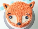 Sweet and friendly fox cake | 10 Adorable Animal Cakes Part 2 - Tinyme Blog