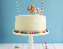 Carnival inspired cake topper | 10 Adorable Cake Toppers Part 2 - Tinyme Blog