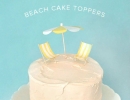 Cute DIY beach themed wedding cake toppers | 10 Adorable Cake Toppers Part 2 - Tinyme Blog