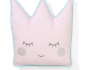 Fun crown cushion is the perfect addition to little one's bedroom | 10 Adorable Kids Cushions - Tinyme Blog