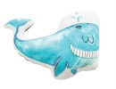 Happy whale novelty pillow is such a darling to your room | 10 Adorable Kids Cushions - Tinyme Blog