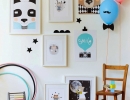 Whimsical wall art | 10 Amazing Gallery Walls - Tinyme Blog
