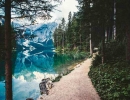 Whimsical Lake Molveno | 10 Amazing Places to Visit Part 2 - Tinyme Blog