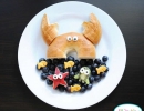 Under the Sea Crab Bagel | 10 Amazingly Appetising Food Art Designs Part 5 - Tinyme Blog