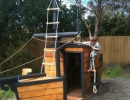 Pirate ship cubby house | 10 Amazingly Awesome Cubby Houses Part 2 - Tinyme Blog