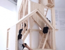 Indoor minimalist cubby house | 10 Amazingly Awesome Cubby Houses Part 2 - Tinyme Blog