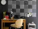 Amazing chalkboard wall calendar | 10 Awesome Chalkboard Walls - Tinyme Blog