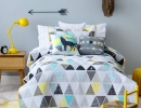 Bold and bright quilted quilt cover | 10 Awesome Kids Bedding - Tinyme Blog